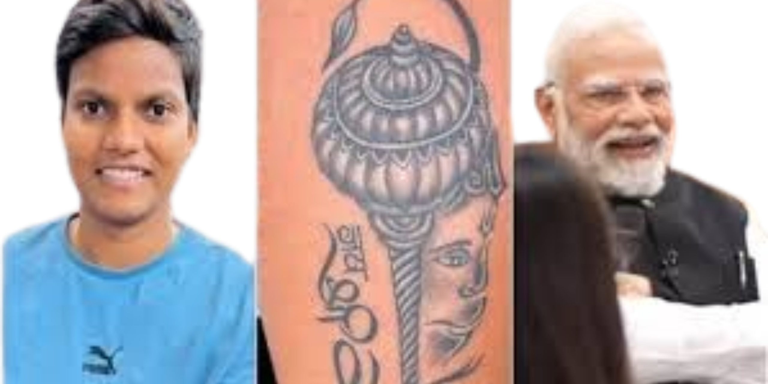 Deepti Sharma – An interesting conversation with PM Modi on the devotion and inspiration behind the Hanuman tattoo