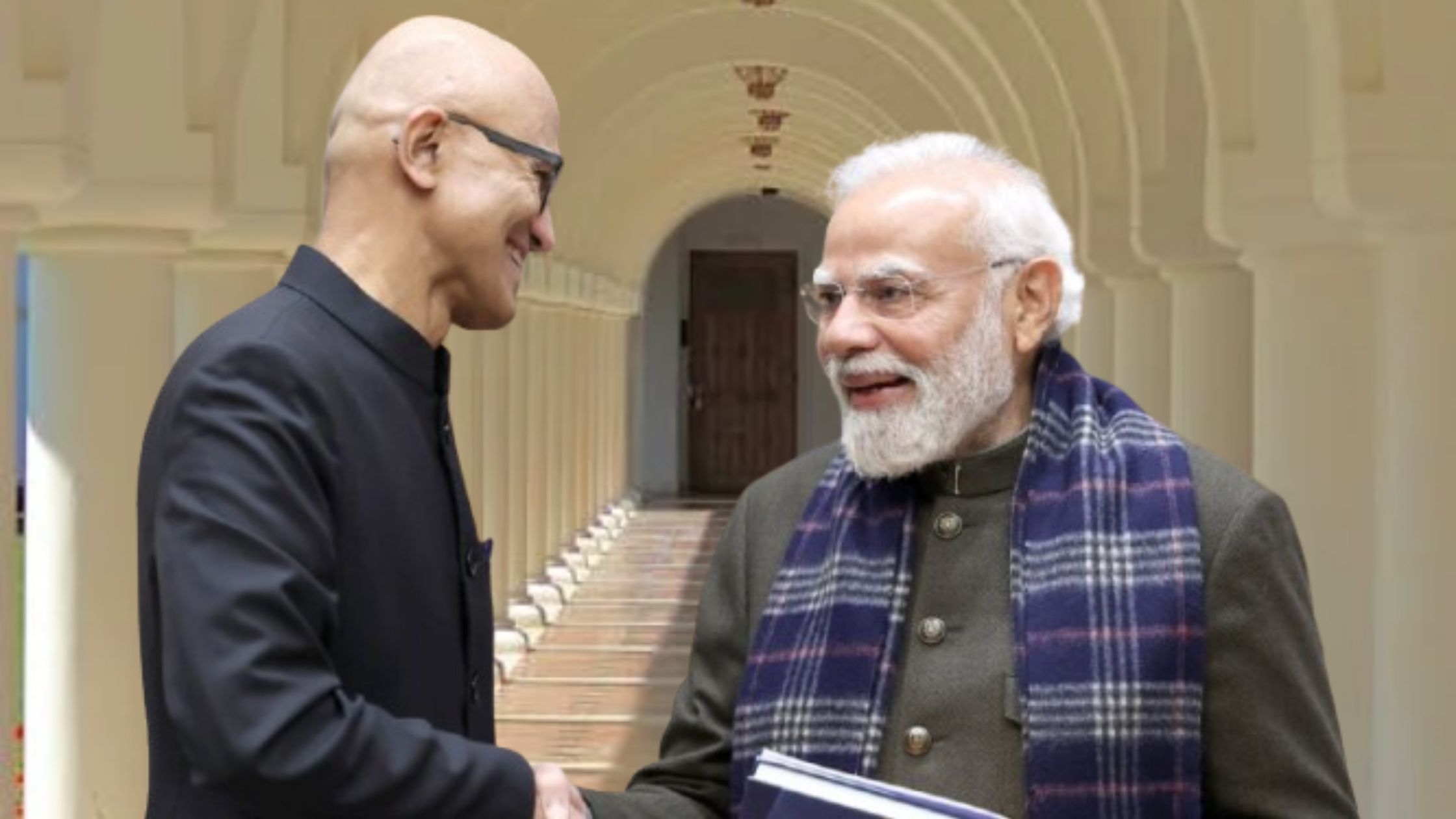 Satya Nadella announces huge investment by Microsoft in India – ₹1.5 lakh crore decision to change the future of AI